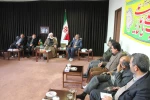 دیدار روسای آموزشکده های فنی وحرفه ای همدان وجمعی از کارکنان با نماینده ولی فقیه وامام جمعه شهر همدان
