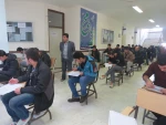 بازدید حراست و معاونین آموزشکده از نحوه برگزاری امتحانات نیمسال اول 94 5