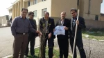 کاشت چند اصله درخت بمناسبت روز درختکاری در محوطه آموزشکده فنی پسران اردبیل 7