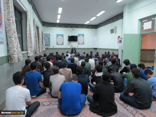 برگزاری مراسم ایام فاطمیه در خوابگاه دانشجویی پسران اردبیل 2