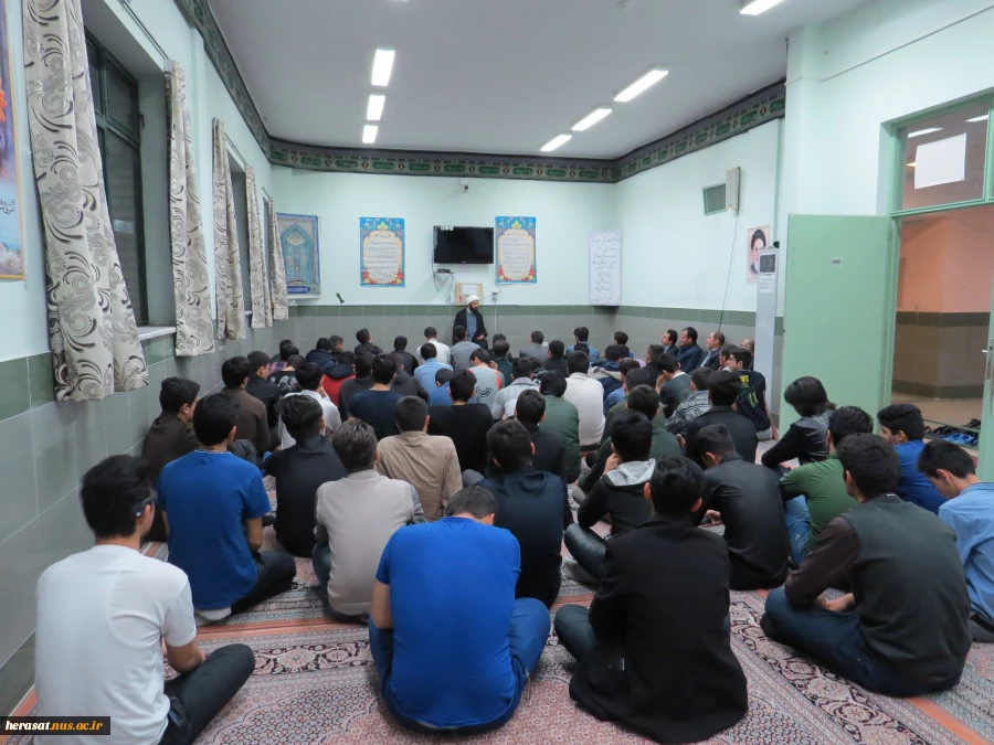 برگزاری مراسم ایام فاطمیه در خوابگاه دانشجویی پسران اردبیل 2
