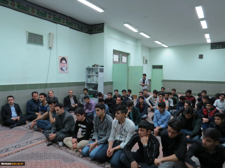 برگزاری مراسم ایام فاطمیه در خوابگاه دانشجویی پسران اردبیل 5