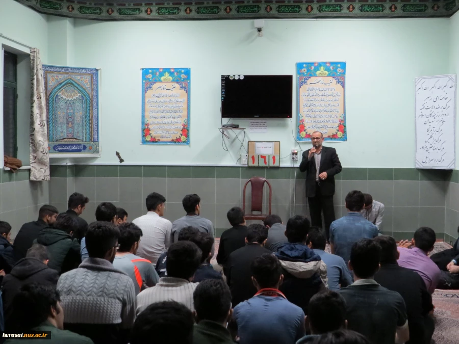 برگزاری مراسم ایام فاطمیه در خوابگاه دانشجویی پسران اردبیل 6