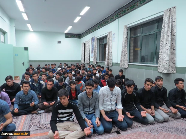 برگزاری مراسم ایام فاطمیه در خوابگاه دانشجویی پسران اردبیل 9
