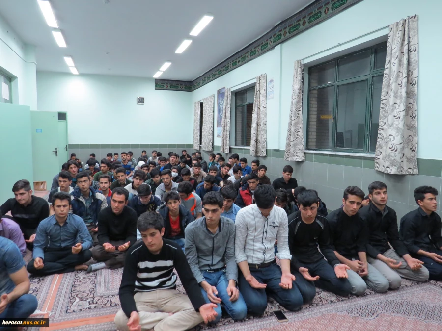 برگزاری مراسم ایام فاطمیه در خوابگاه دانشجویی پسران اردبیل 9