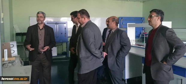 بازدیددکتریزدانیان مدیرکل محترم دفترمرکزی حراست دانشگاه ازآموزشکده فنی وحرفه ای شهیدچمران گرگان