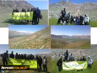 کوهنوردی دانشجویان آموزشکده فنی و حرفه ای دختران جونقان به مناسبت هفته سلامت همراه همکاران