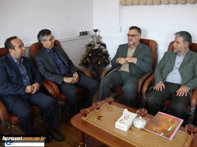 حضور مدیر کل حراست استان آذربایجان غربی در آموزشکده.