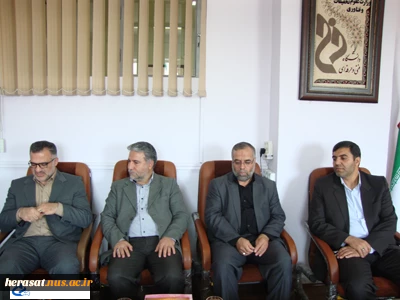 حضور مدیر کل حراست استان آذربایجان غربی در آموزشکده.