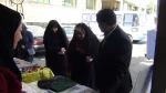 بازدید رئیس اداره حراست به همراه مدیر و معاون اداری مالی آموزشکده از بازارچه کار آفرینی