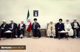 دیدار رهبر انقلاب با رئیس و نمایندگان مجلس خبرگان  2
