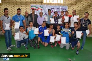 مسابقات انتخابی کشتی آزاد و فرنگی آموزشکده فنی و حرفه ای پسران خرم آباد سال 95 2