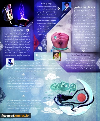رهبر معظم انقلاب درباره ماه بهار قرآن می‌فرمایند: