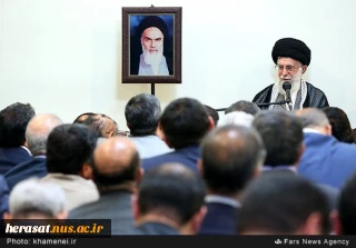 رهبر انقلاب در دیدار مدیران وزارت اطلاعات