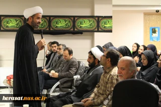 مراسم بزرگداشت هفته ستاد امر به معروف ونهی از منکر در اموزشکده دختران اصفهان