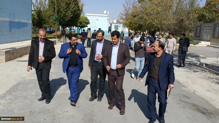 دیدار فرماندار خمین از فضای فیزیکی آموزشکده خمین