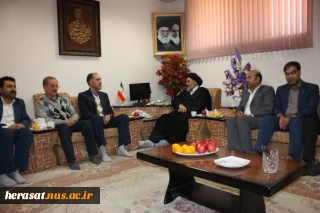 دیدار ریاست و کارکنان آموزشکده فنی شهید یزدان پناه سنندج با نماینده محترم  ولی‌فقیه در استان کردستان (نماینده استان کردستان در مجلس خبرگان رهبری)