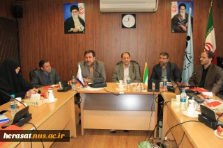 سخنرانی ریاست محترم مرکز حراست وزارت متبوع  جناب آقای دکتر سلیمی در پنجمین نشست مدیران حراست مراکز تابعه دانشگاه فنی وحرفه ای