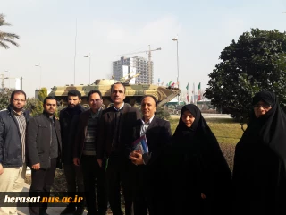 بازدید مدیرکل محترم حراست و همکاران دفتر مرکزی و استان تهران از نمایشگاه جامعه اطلاعاتی جمهوری اسلامی ایران