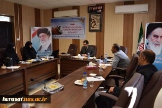 جلسه مدیران حراست آموزشکده های فنی و حرفه ای استان لرستان در محل دانشکده فنی و حرفه ای پسران خرم آباد برگزار گردید.