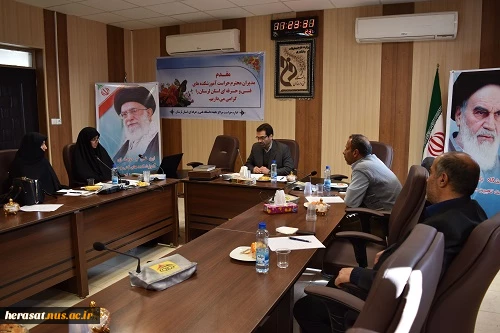 جلسه مدیران حراست آموزشکده های فنی و حرفه ای استان لرستان در محل دانشکده فنی و حرفه ای پسران خرم آباد برگزار گردید. 2