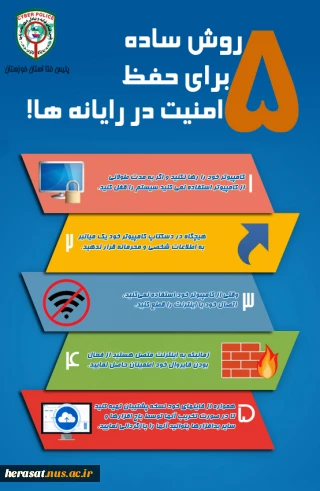 5 روش ساده برای حفظ امنیت در رایانه ها