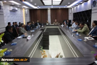 برگزاری شورای فرهنگی برنامه ریزی دهه مبارک فجر در آموزشکده شهید یزدانپناه سنندج-28 دی