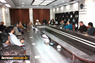 نشست معارفی با عنوان  اخلاق کارمندی در آموزشکده شهید یزدانپناه سنندج/29 دی