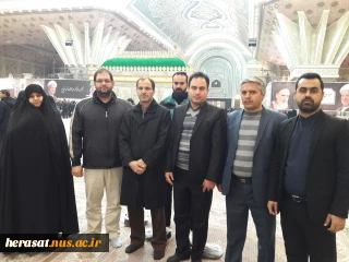 تجدید میثاق همکاران حراست  دانشگاه فنی و حرفه ای با آرمانهای بنیانگذار کبیر جمهوری اسلامی ایران