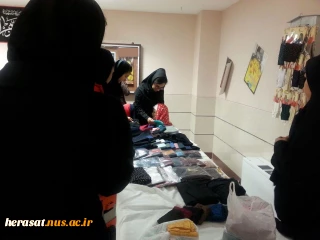 برگزاری نمایشگاه عفاف وحجاب به مناسبت ایام سوگواری بانوی بی نشان حضرت زهرا (س) در آموزشکده دختران اصفهان