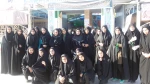 تعداد44 نفر ازدانشجویان آموزشکده فنی دختران ایلام جهت بازدید از مناطق جنگی  جنوب کشور ویادواره ی شهیدان دفاع مقدس دراردوی راهیان نورشرکت کردند.  3
