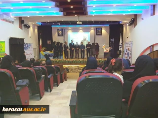 برگزاری جلسه گرامیداشت هفته استاد در آمفی تئاترآموزشکده دختران سنندج با حضور کارکنان، مدرسین موظف و حق التدریس در ساعت 11 صبح مورخ 96/02/17