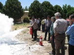 برگزاری دوره آموزشی اطفاء حریق در دانشکده فنی وحرفه ای شهید چمران کرمان 4