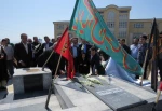 مراسم کلنگ زنی دومین کارگاه سنگین و رونمایی از مزار شهید گمنام آموزشکده پسران اردبیل
