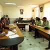 جلسه تعامل ریاست،حراست و معاونین پیرامون حفاظت و حراست دانشجویان با فرمانده نیروی انتظامی