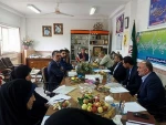 نشست صمیمی با مشاوررئیس ومدیر کل حراست دانشگاه  2