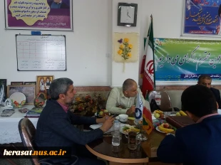 نشست صمیمی با مشاوررئیس ومدیر کل حراست دانشگاه  5