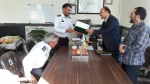 قدر دانی از زحمات نیروی انتظامی و تعامل با آنها در هفته نیروی انتظامی توسط ریاست و مسئول حراست آموزشکده فنی و حرفه ای خمین