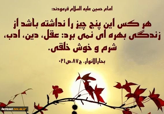 حدیث گرانبها از امام حسین علیه السلام 2