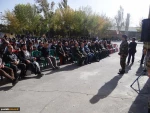 برگزاری مراسم تجمع عاشورائیان،یادواره شهدای مدافع حرم استان و شهید بی سر محسن حججی در دانشگاه فنی امیرکبیر اراک