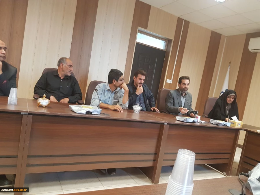 شرکت در جلسه با سرپرستان خوابگاه دانشکده فنی خرم آباد 3