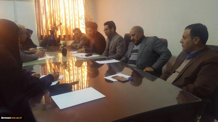 تشکیل جلسه ستاد اقامه نماز دانشکده فنی خرم آباد 2