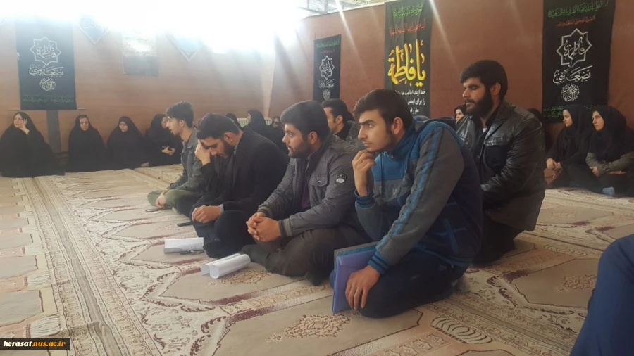 برگزاری همایش فاطمیه وبزرگداشت دهه فجر آموزشکده فنی خرم آباد 4