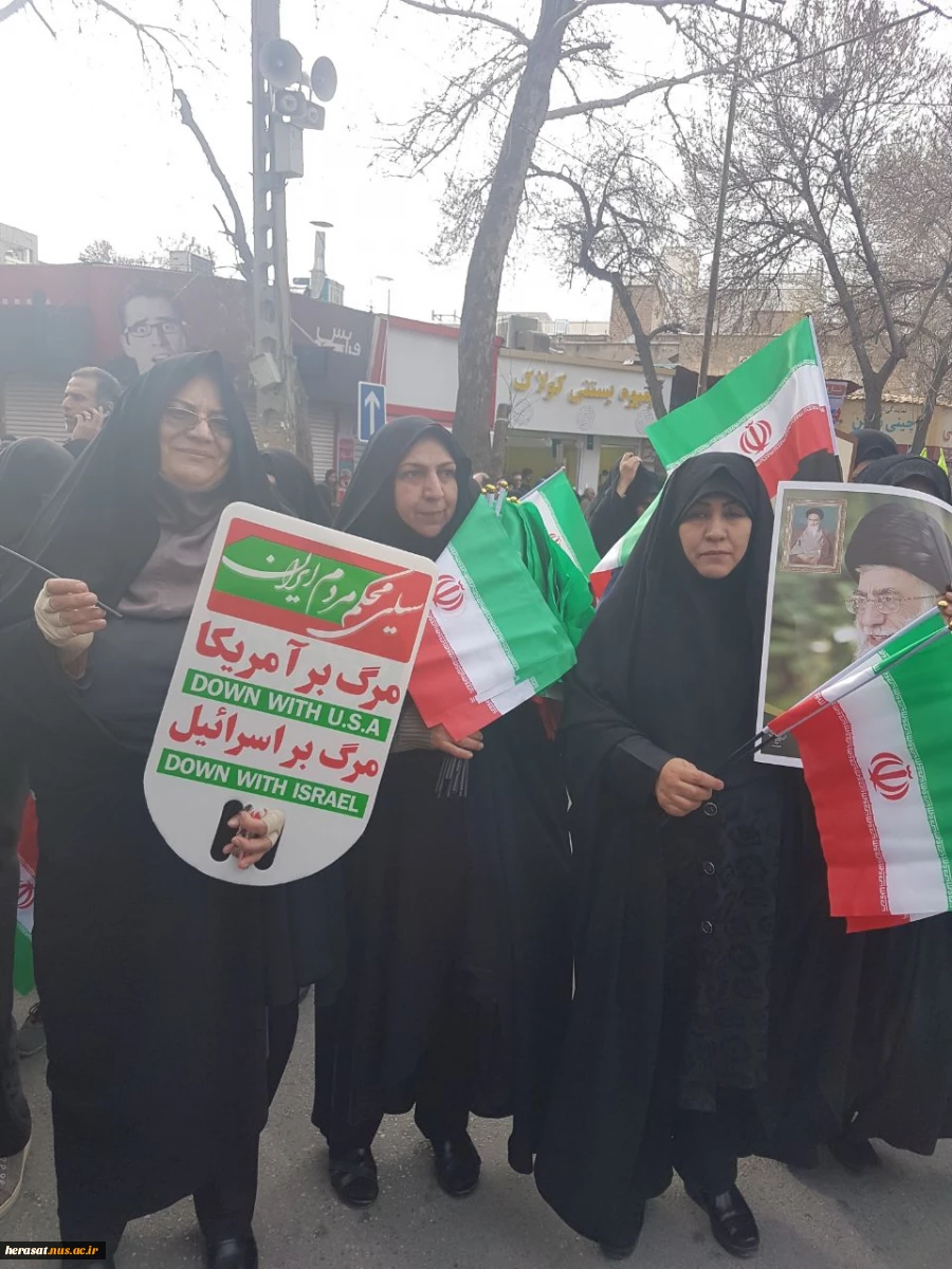 حضور پر شور دتماشایی 22 بهمن 96 2