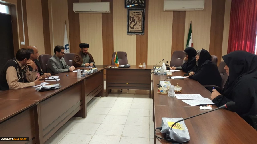 رگزاری یازدهمین جلسه ستاد اقامه نماز دانشگاه فنی استان لرستان 4