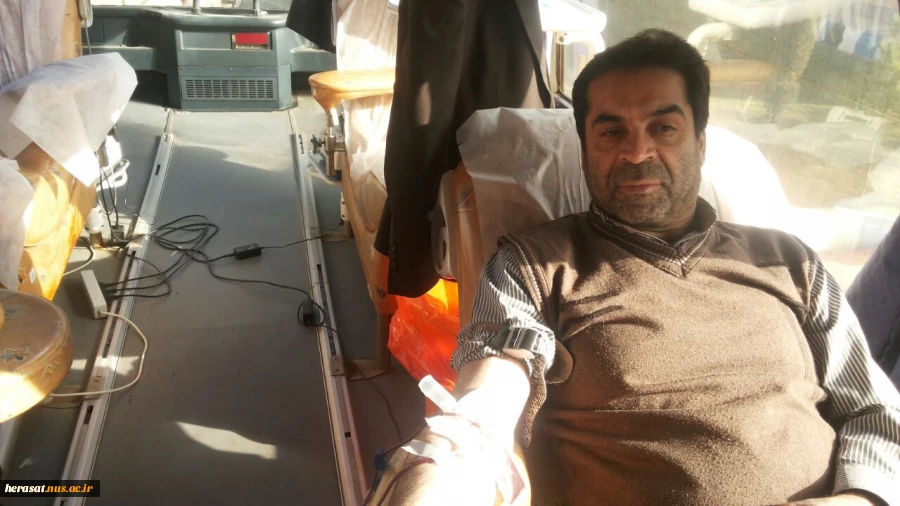 استقرار واحد سیار انتقال خون در دانشکده فنی خرم آباد 8