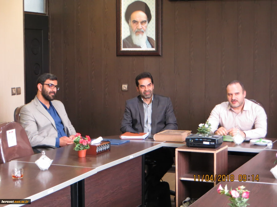 معارفه کارشناس حراست آموزشکده فنی پسران بروجردواولین جلسه استانی حراستهای استان لرستان 5
