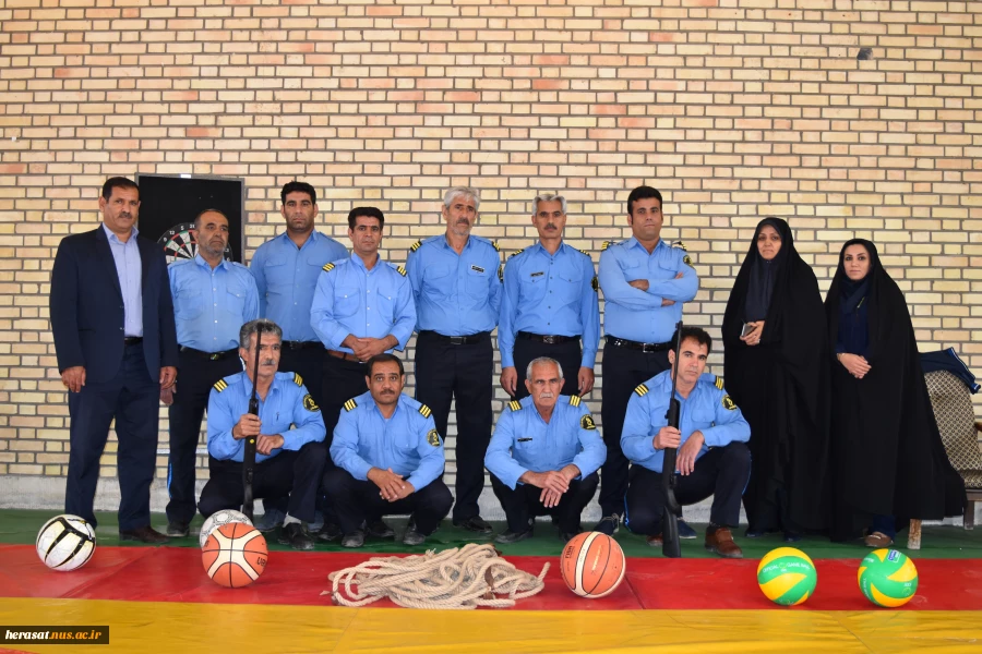 برگزاری مسابقات ورزشی حفاظت فیزیکی دانشگاه فنی استان لرستان 2