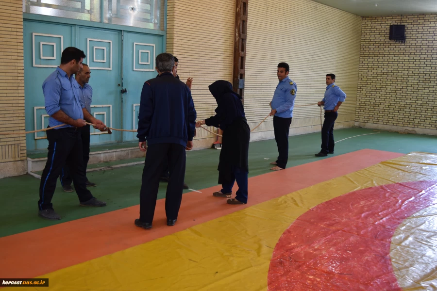 برگزاری مسابقات ورزشی حفاظت فیزیکی دانشگاه فنی استان لرستان 5