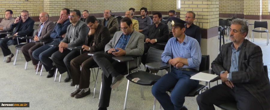 کارگاه آموزشی مدیریت بحران «اطفاء حریق» در آموزشکده فنی پسران اردبیل برگزار گردید.